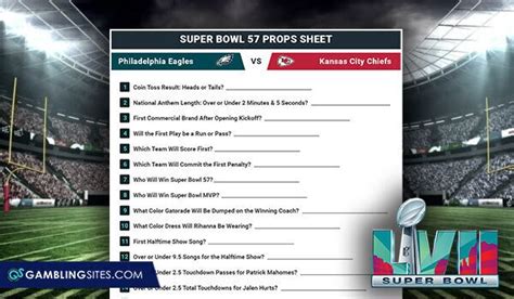 super bowl over under odds|Super Bowl Odds 2024: Final Prop Bets List, Over/Under Advice .